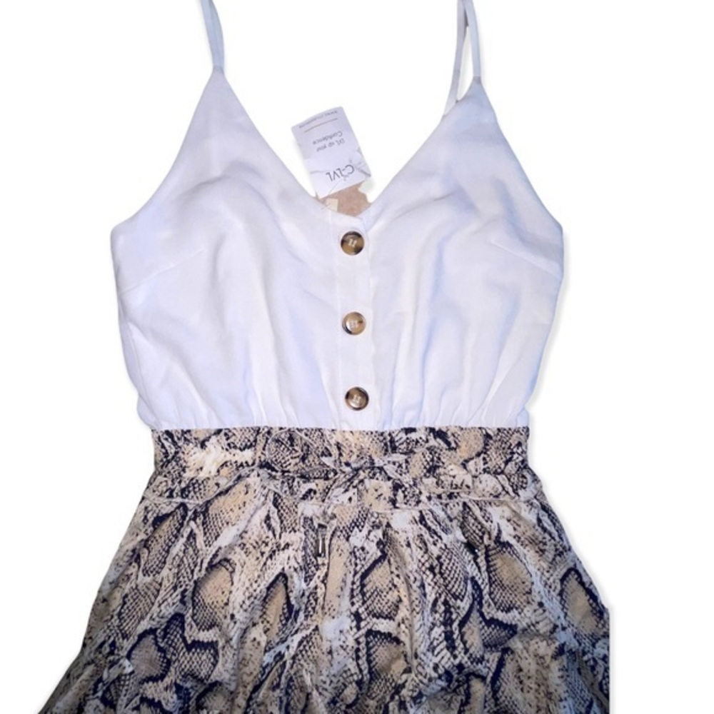 Printed romper - Picture 4 of 15